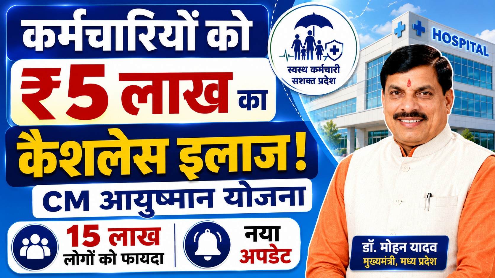 CM Ayushman Health Insurance Scheme MP 2026 for Employees
