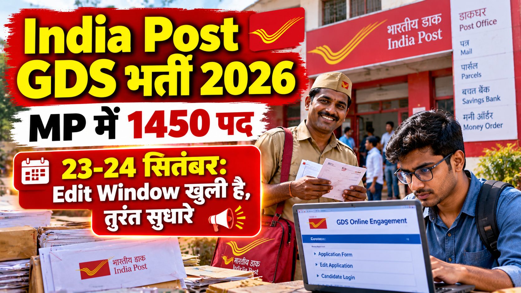 India Post GDS Recruitment 2026 MP