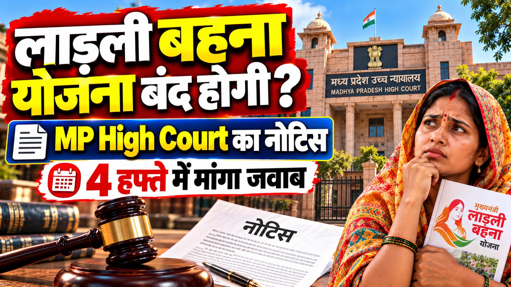 MP High Court Notice on Ladli Behna Yojana
