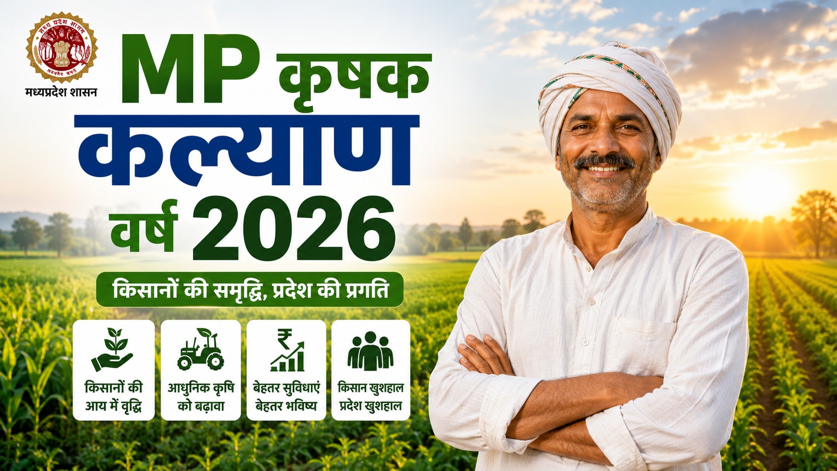 MP Krishak Kalyan Varsh 2026 CM Mohan Yadav
