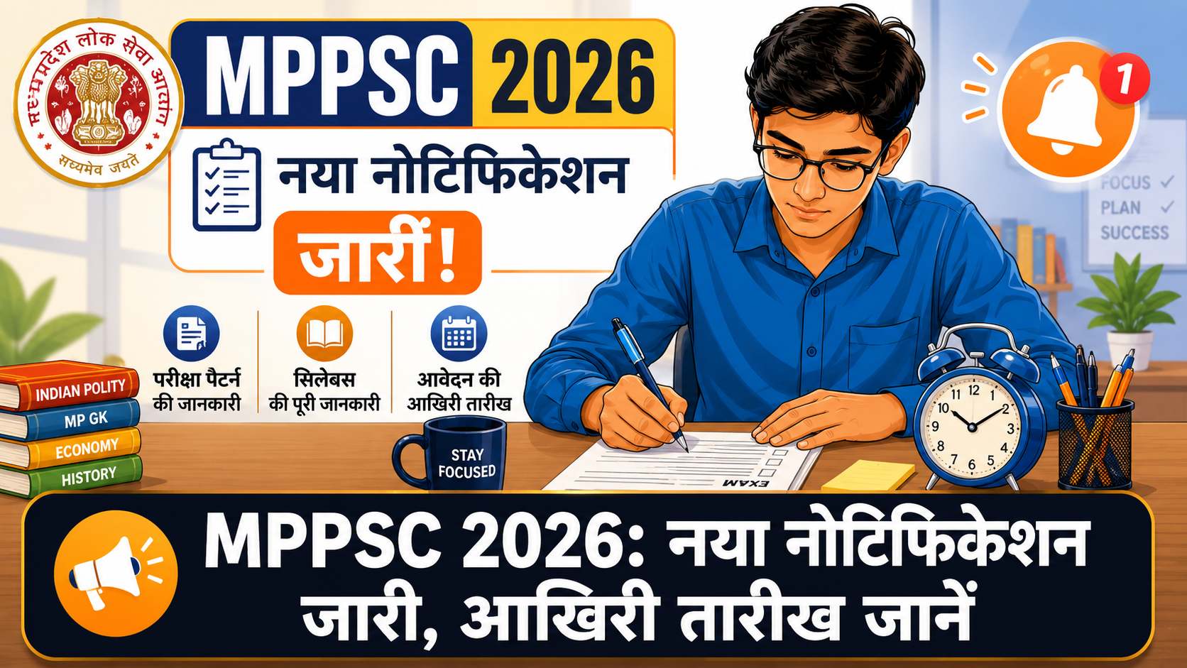 MPPSC Notification and Result Update 2026