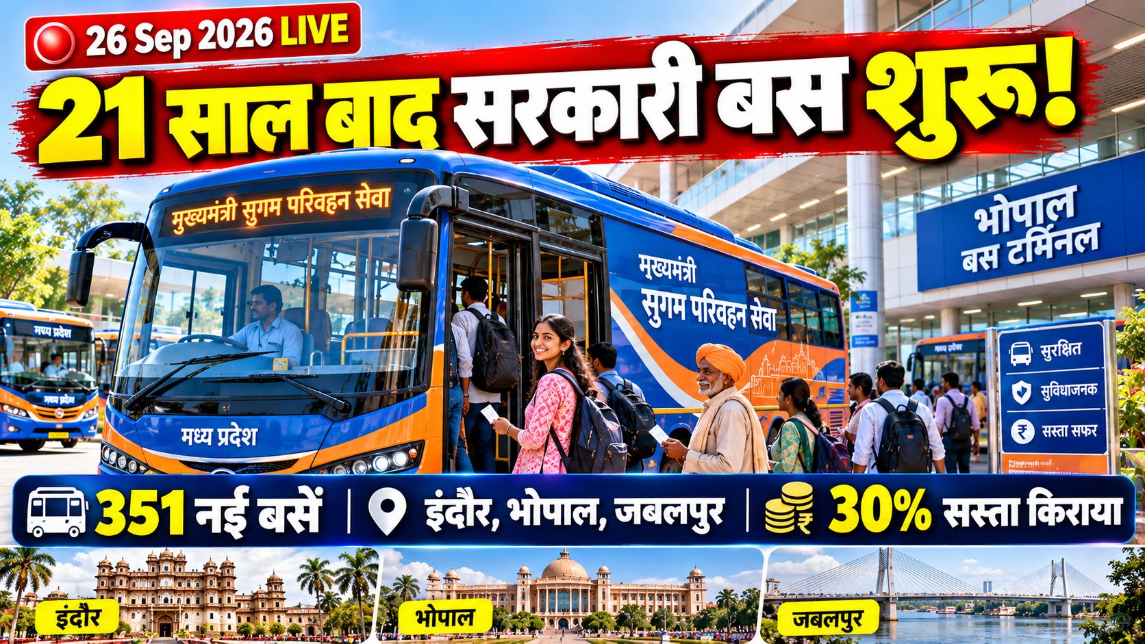 मुख्यमंत्री सुगम परिवहन सेवा 2026
