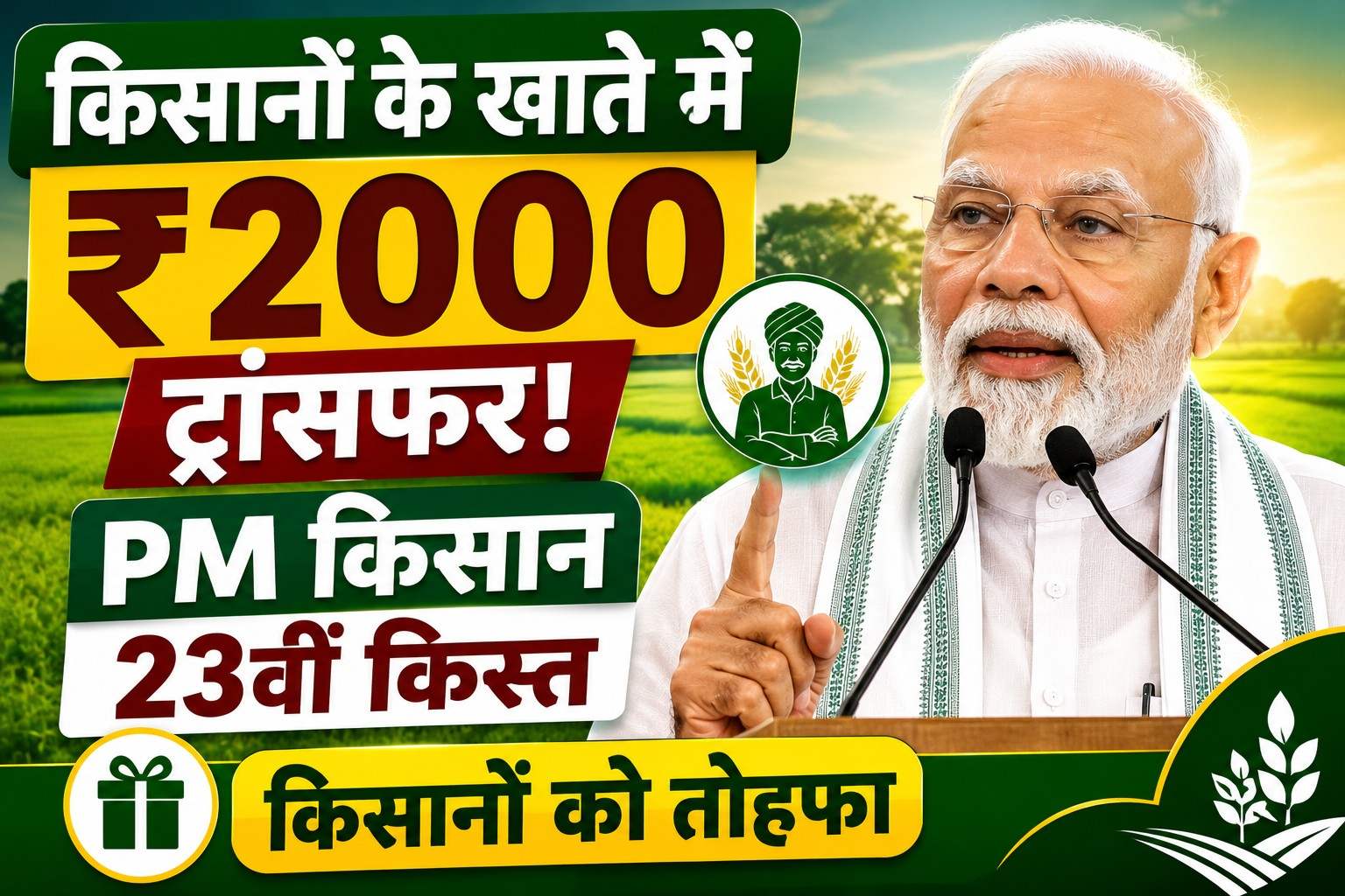 PM Kisan 23rd Installment Status 2026